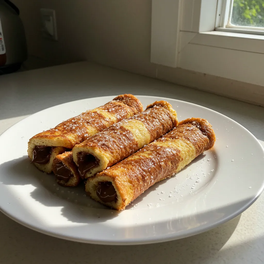 Nutella French Toast Roll-Ups: A Decadent Breakfast Paradise - tertiary view